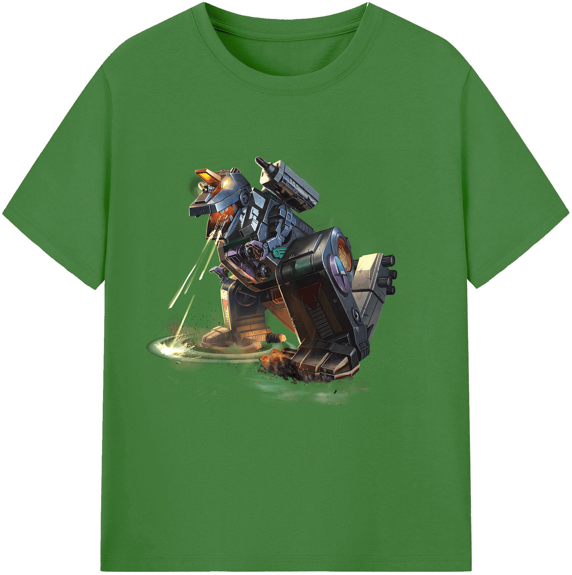 （画像用） Transformers トランスフォーマー レディースカジュアルプリントTシャツ（綿100％）